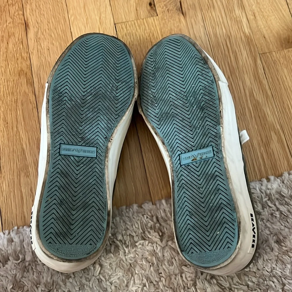 SeaVees Women's Legend Platform Sneaker In Burnt Olive - Picture 7 of 8